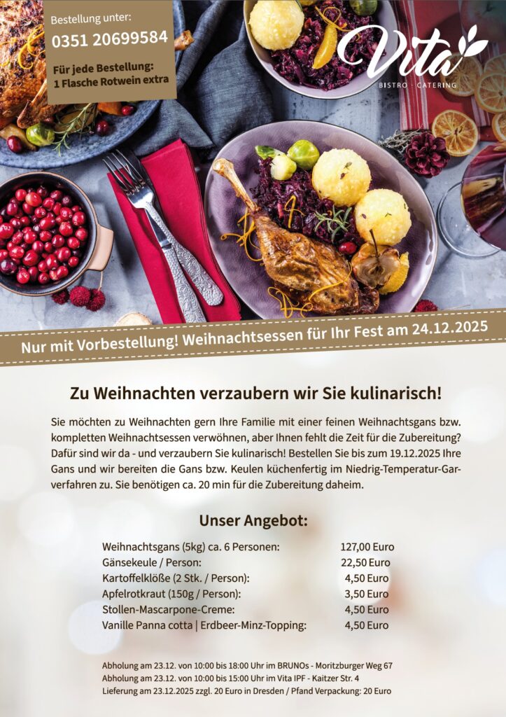 Weihnachtsgans Dresden 2025